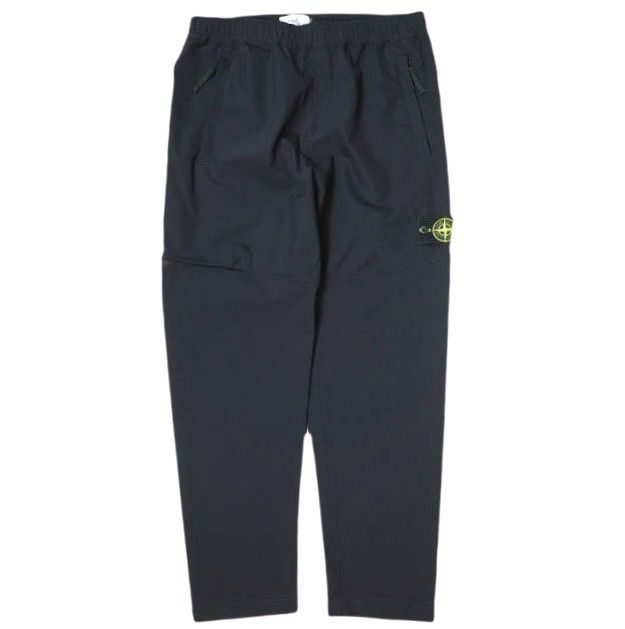 STONE  ナイロンパンツ STONE ISLAND (ストーンアイランド) 光沢ナイロン 前閉じ パンツ