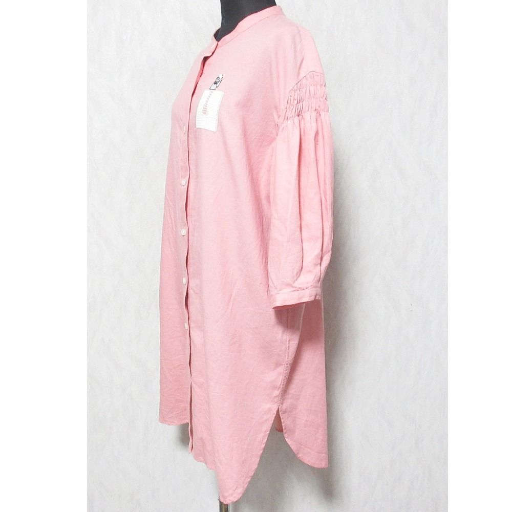 PICONE ピンク ロングコート 38