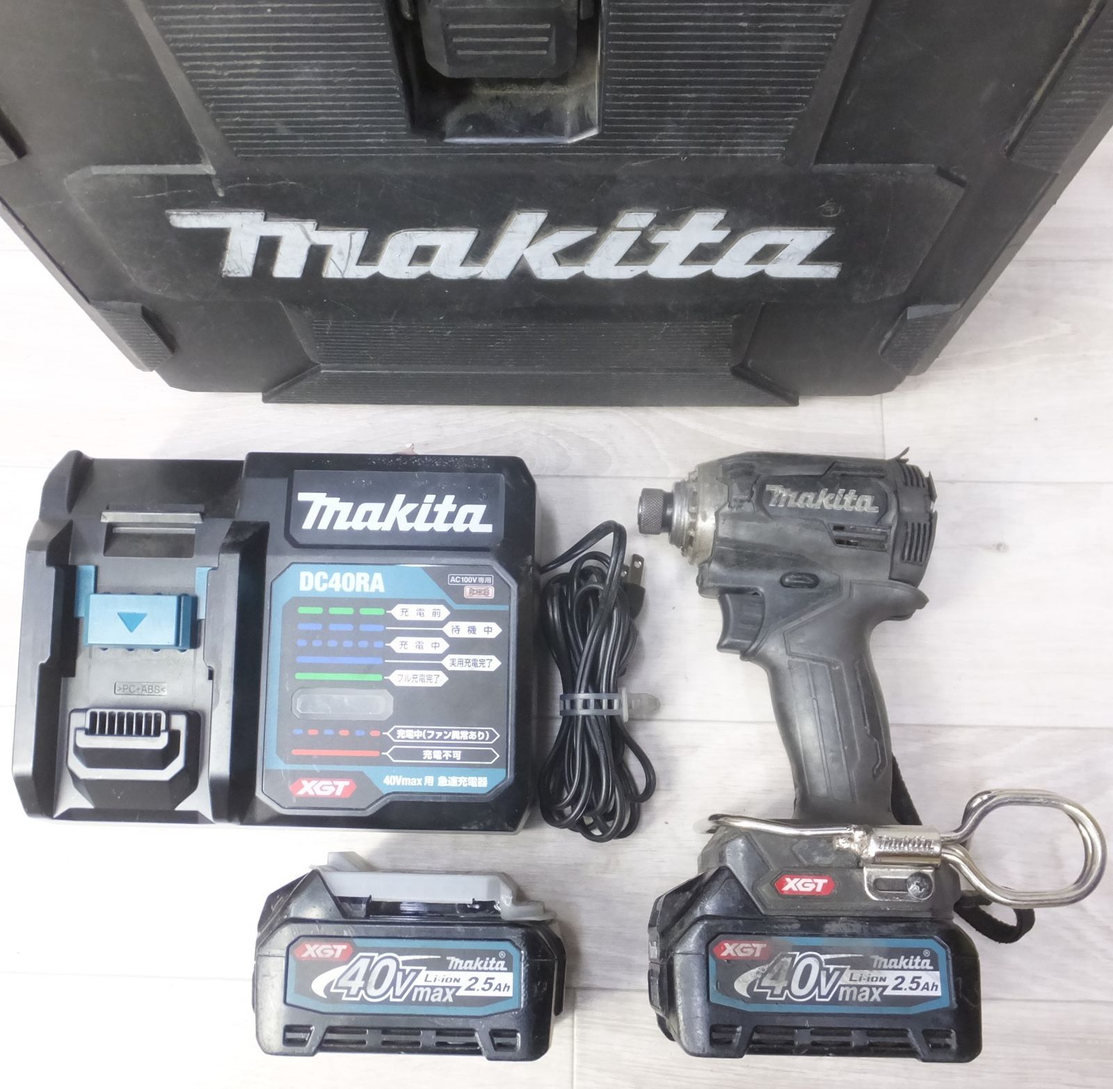 送料無料] ◇makita マキタ 充電式インパクトドライバ TD001G 40V 