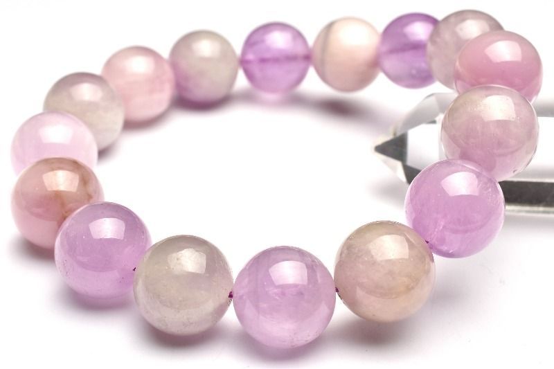 1点物】マルチカラー キャッツアイクンツァイト 13.5mm ブレスレット