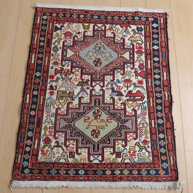 190×60cm アフガニスタン手織り キリム　ランナー　トライバルラグ 190×60cm アフガニスタン手織り キリムランナートライバルラグ 190