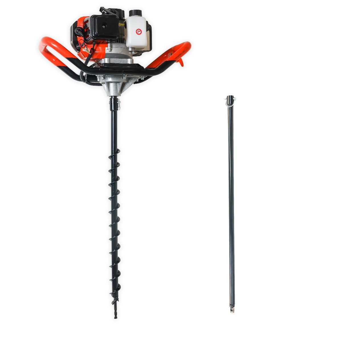 エンジン穴掘り機