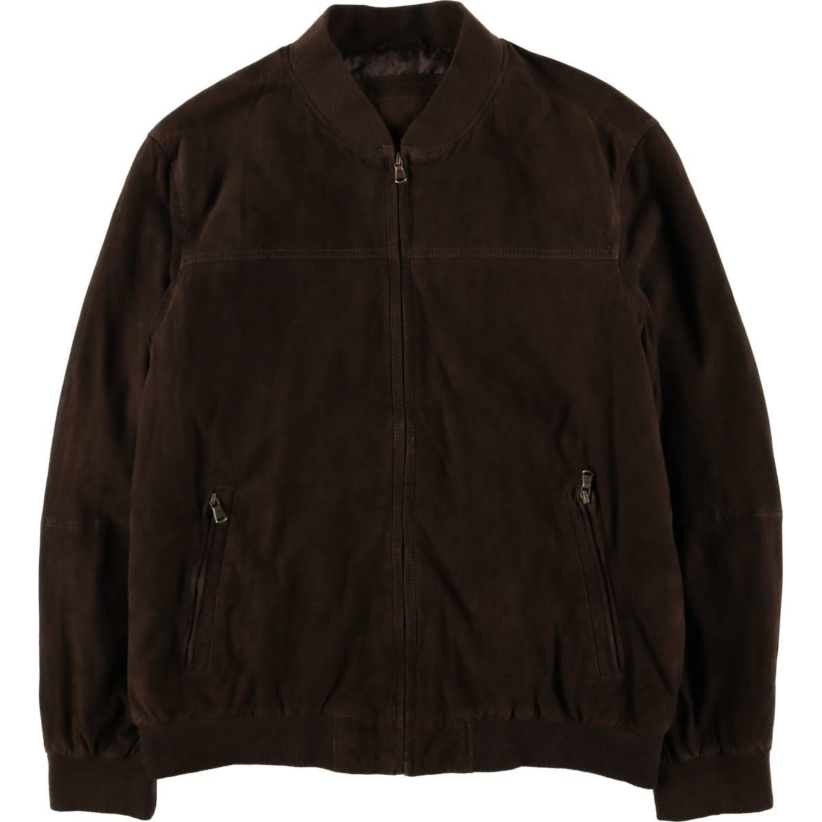 古着 マックレガー McGREGOR スエードレザーブルゾン メンズXL相当|eaa589963