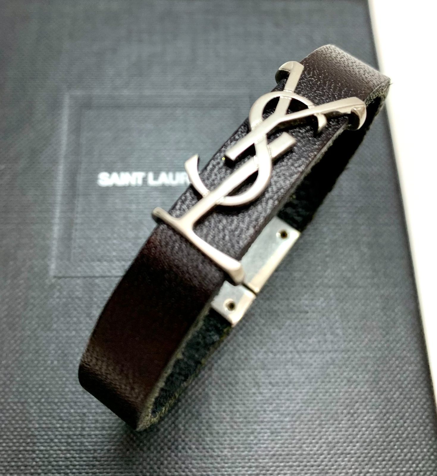 値下げ❗SAINT LAURENT サンローラン オピウム メタル ロゴ