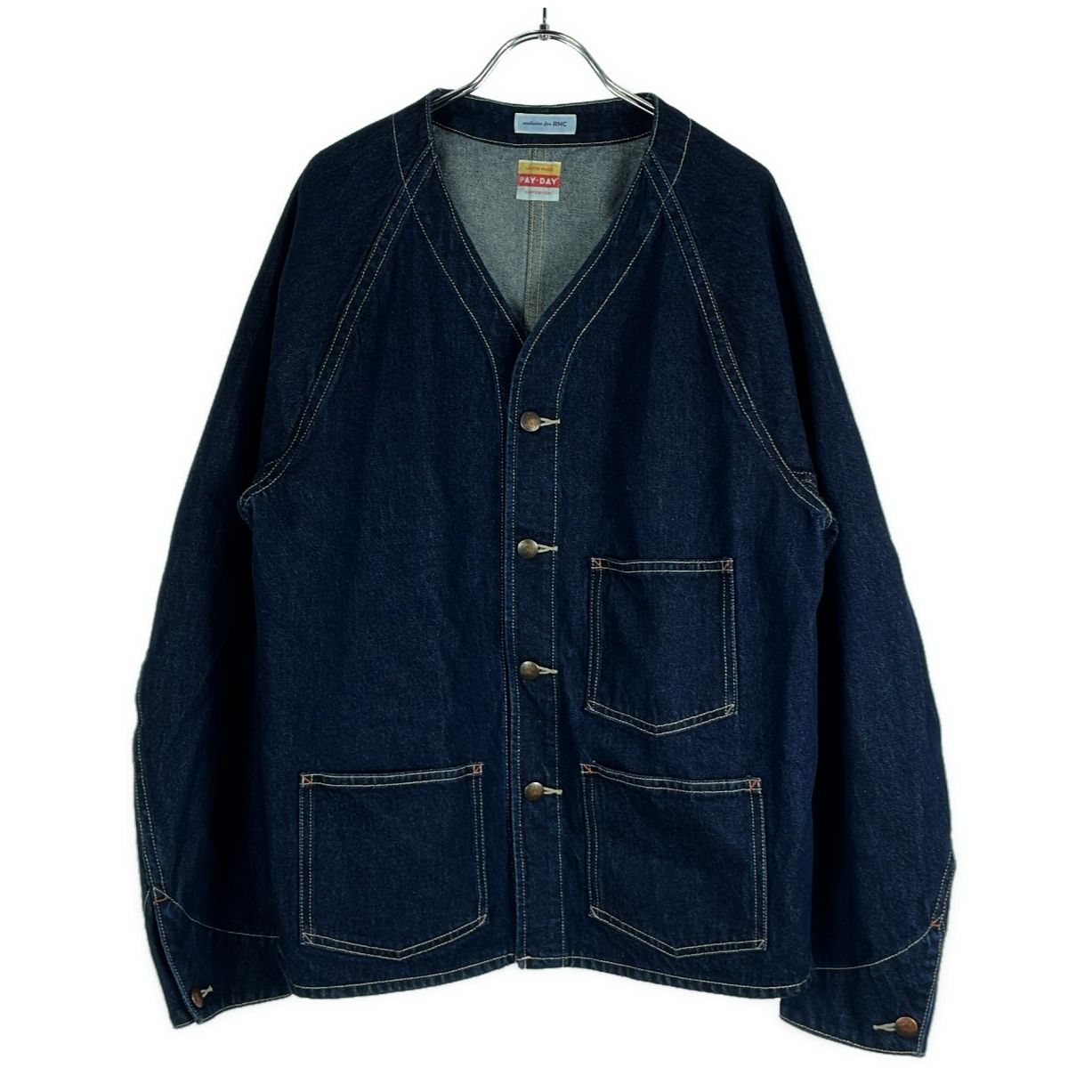 PAYDAY ペイデイ RHC Ron Herman別注 ENGINEER JACKET ノーカラー 