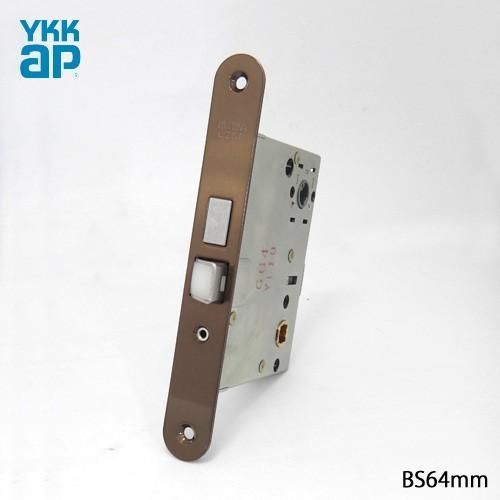 YKK 錠ケース MIWA LZSP 角R付き 主錠 バックセット64mm 主な使用ドア 木製ドア サロ 美和ロック LZSP