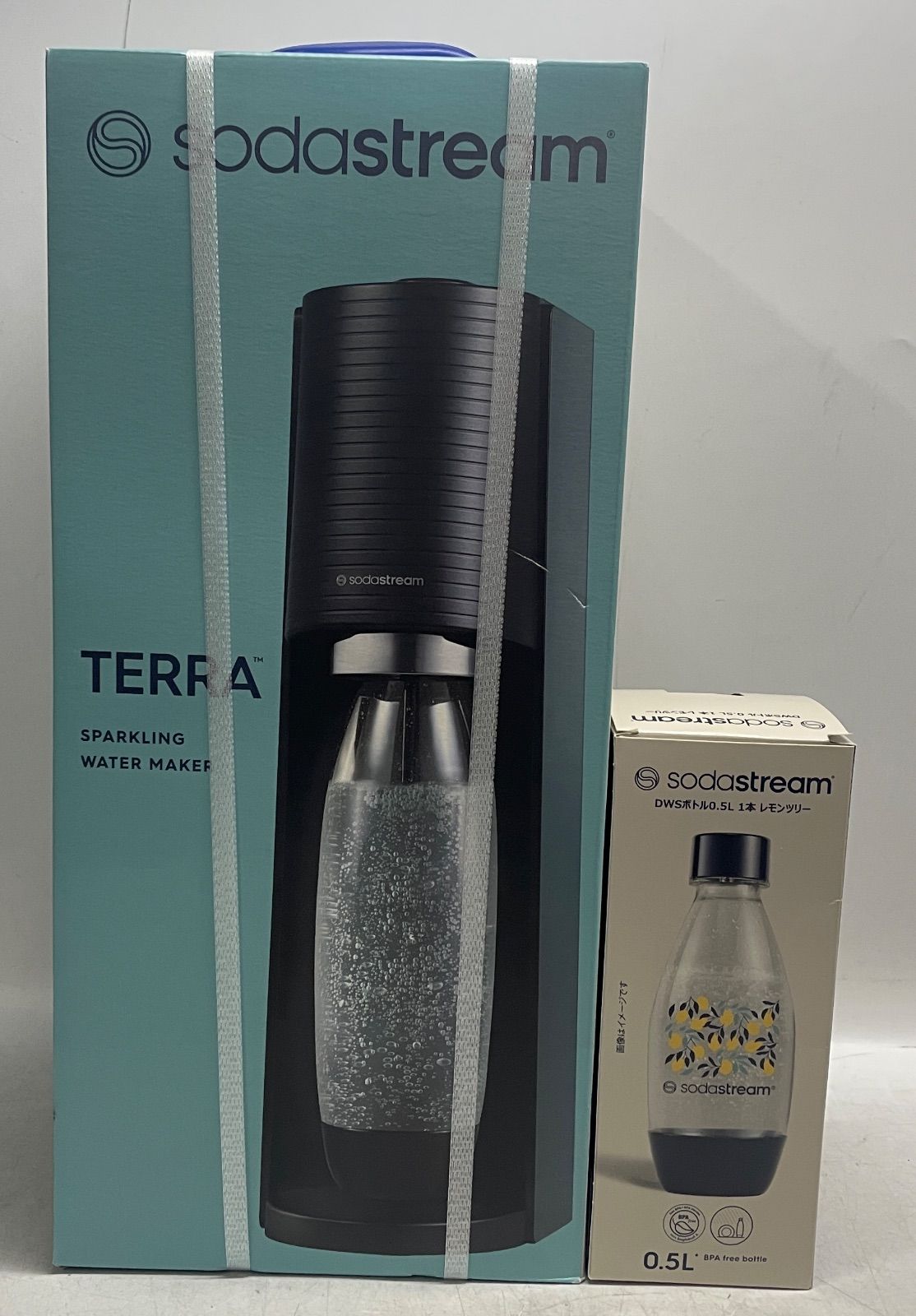 ◇ SodaStream TERRA ソーダストリーム ブラック 【未開封/保管品 