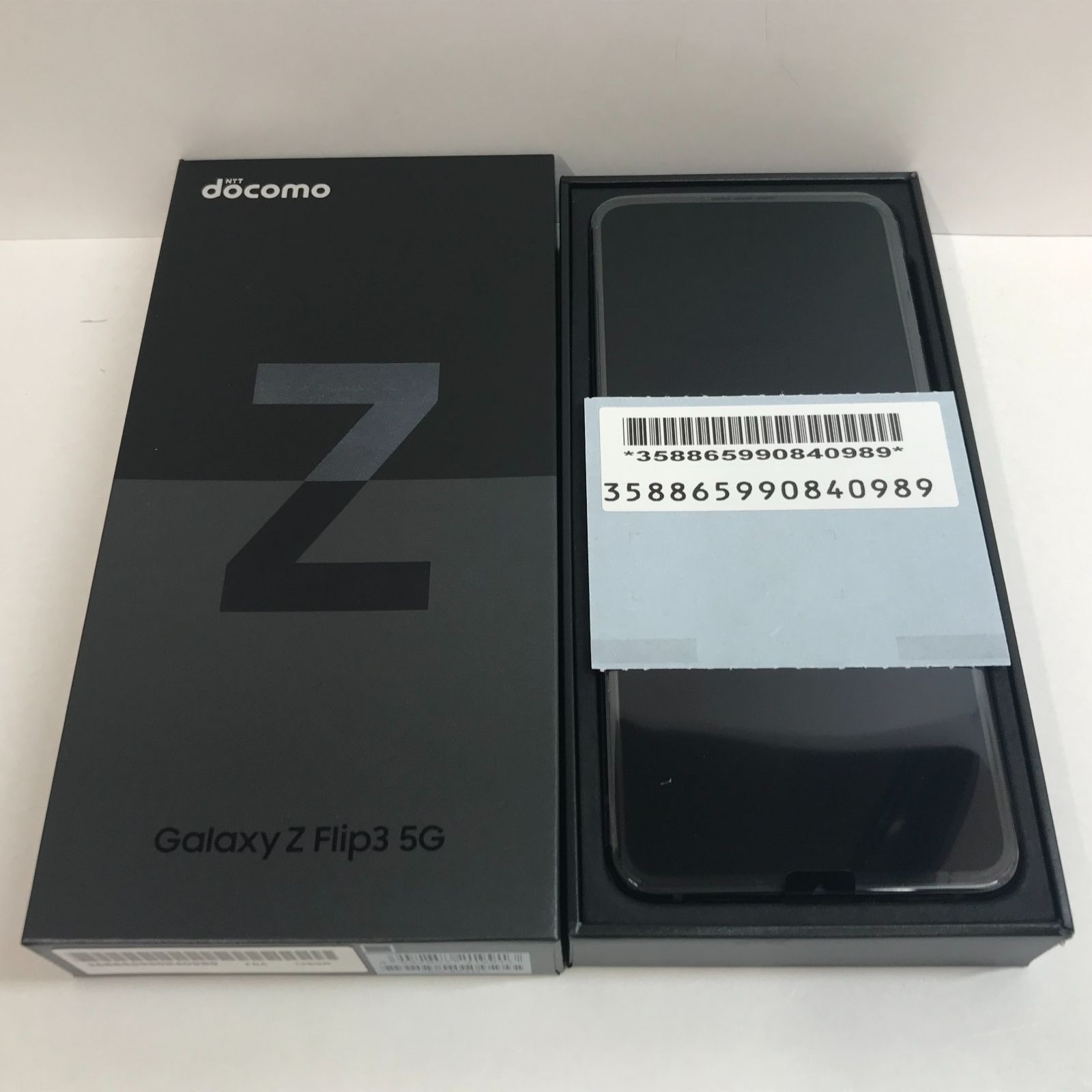 Galaxy Z Flip3 5G SC-54B docomo ファントムブラック n05256 - メルカリ