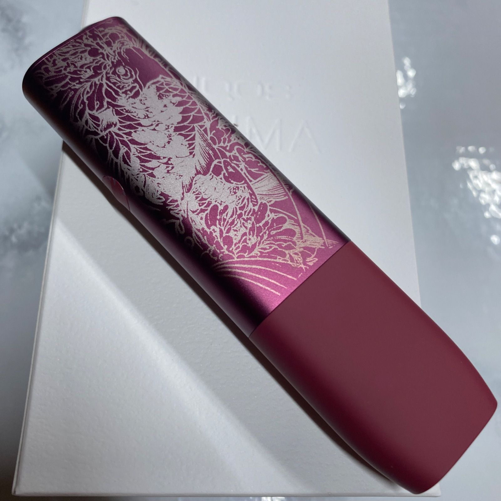 iQOS ILUMA ONE アイコス イルマ ワン 鯉 滝登り 牡丹 レーザー加工 和