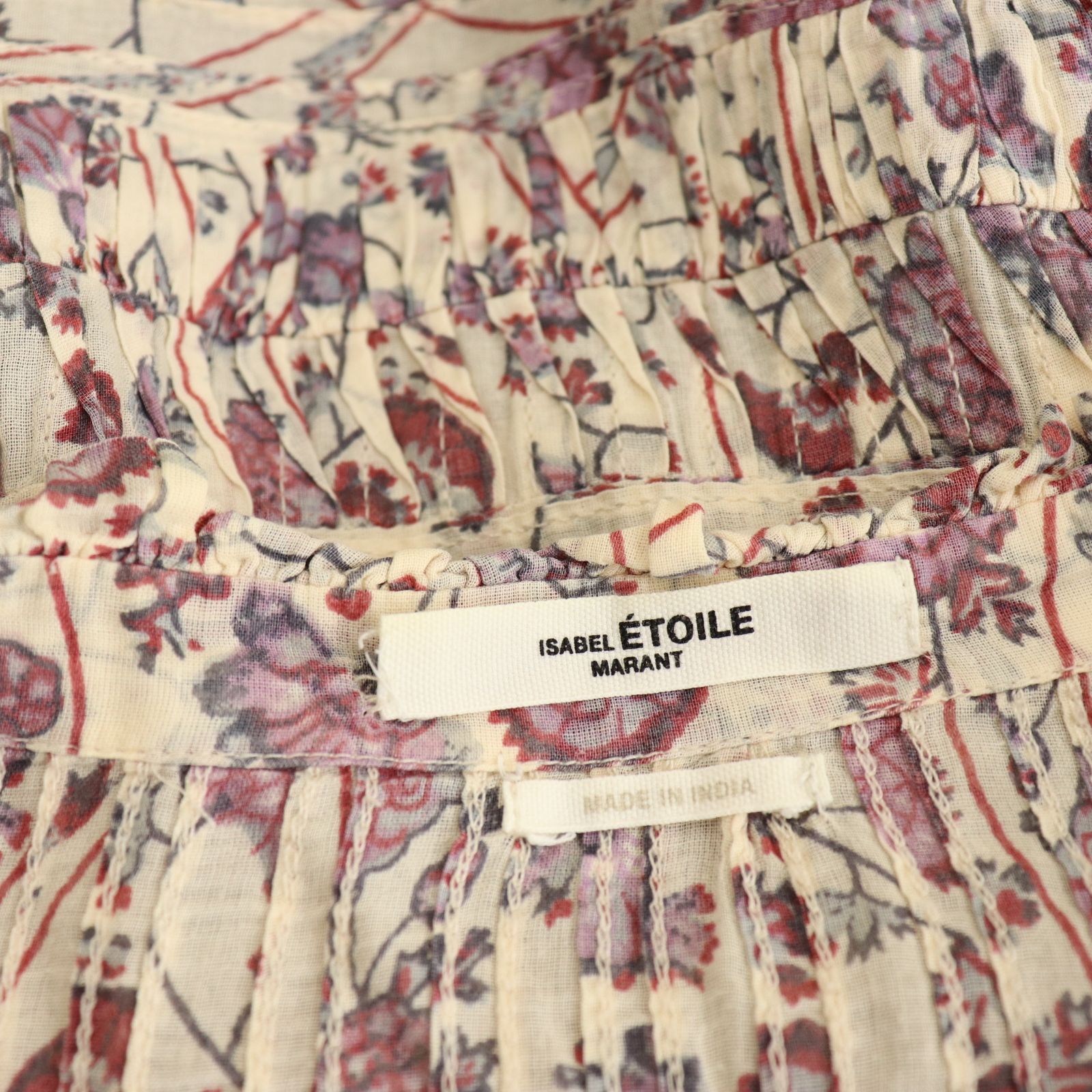 16日まで出品　イザベルマランエトワール　コットン　ブラウス　34 ISABEL MARANT ETOILE イザベルマランエトワール レディース