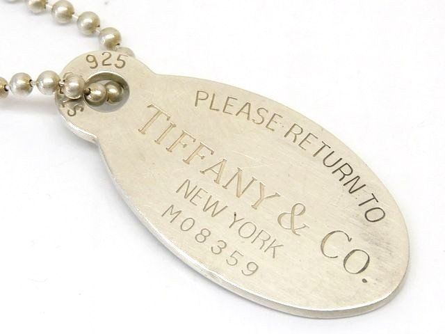 ✨Tiffany& Co.✨ティファニー✨シルバー✨オーバルタグ✨リターントゥ✨ 楽天市場】ティファニー リターントゥ ティファニー オーバル
