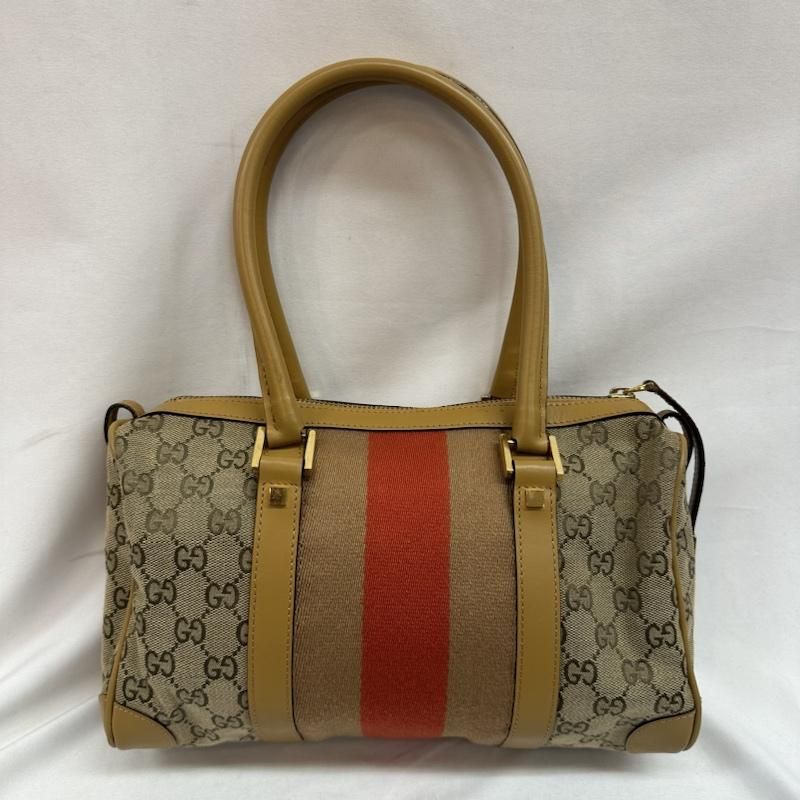 GUCCI グッチ ボストンバッグ GG柄 ミニ ボストンバッグ GG