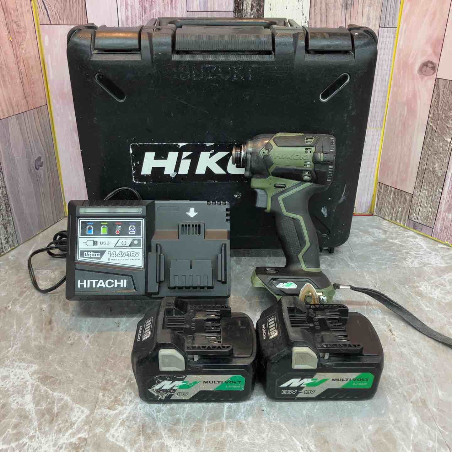 ハイコーキ HIKOKI 旧 日立工機 コードレスインパクトドライバー WH36DC 2XPSZ G 八潮店