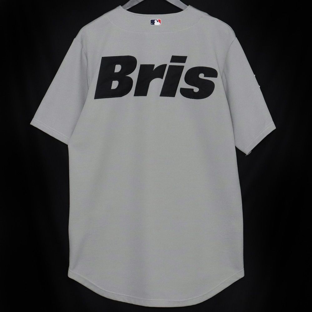 F.C.REAL BRISTOL baseball shirt Mサイズ グレー