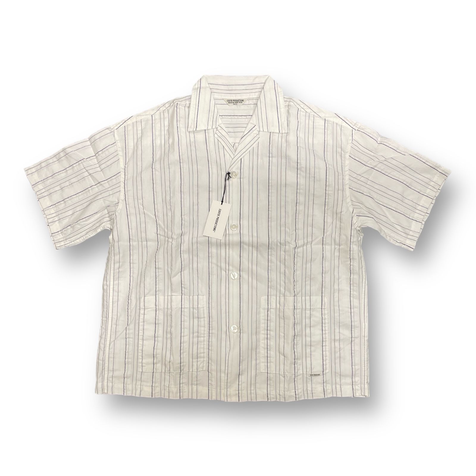 定価31900円 新品 COOTIE PRODUCTIONS 23SS Stripe Sucker Cloth Open 
