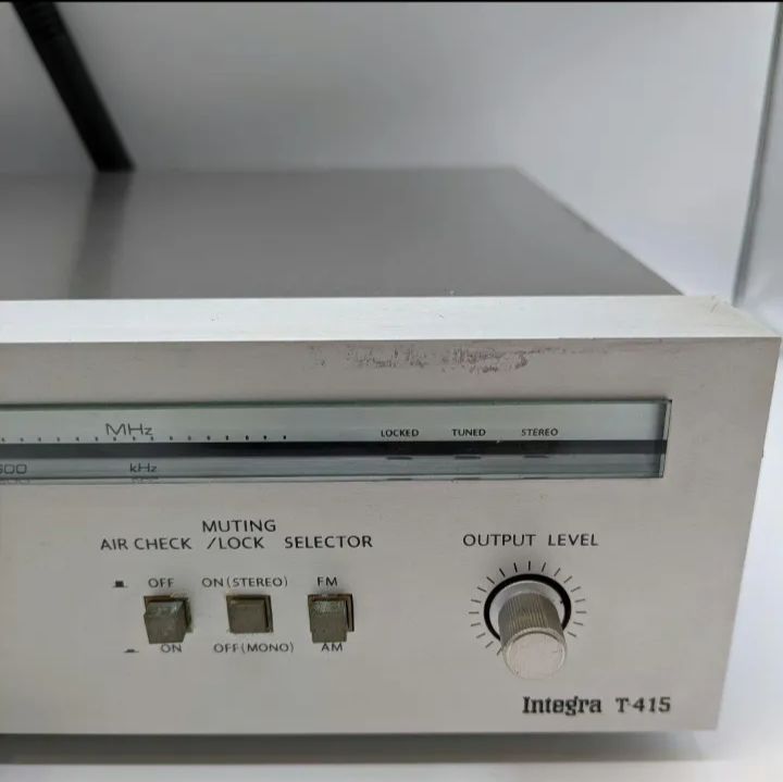 ONKYO Integra T-415 FM/AMステレオチューナー ONKYO オンキヨー FM AM チューナー Integra T-415 簡易動作確認