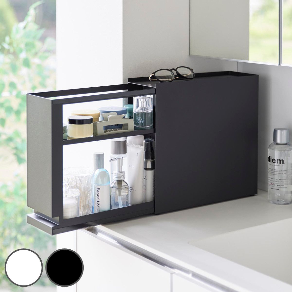 カントリーラック☆木製 3段 ハート型 くり抜き装飾☆ナチュラルウッド