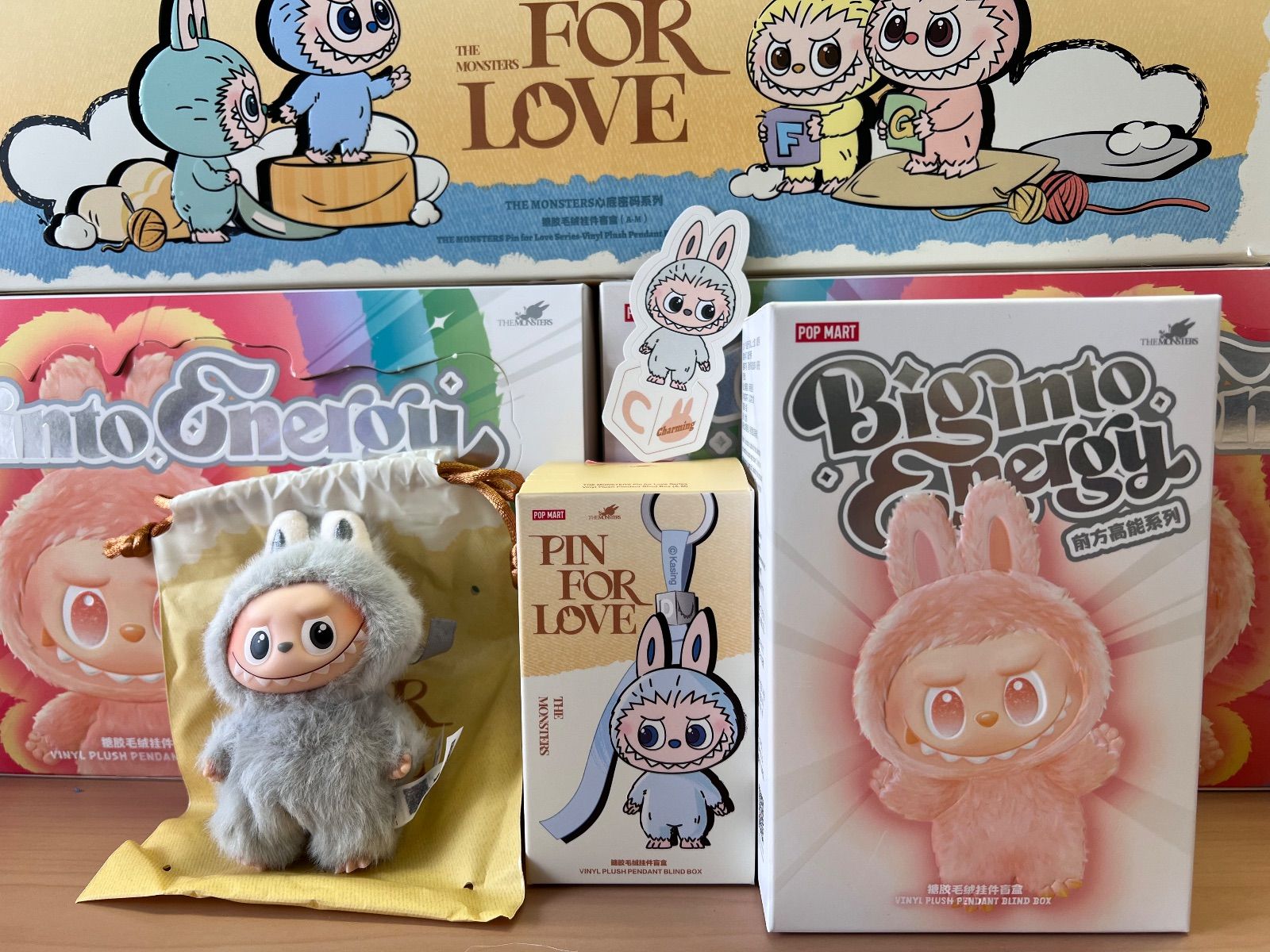 ⭐️【正規品・新品未使用】イニシャル［C］ POP MART ラブブ LABUBU