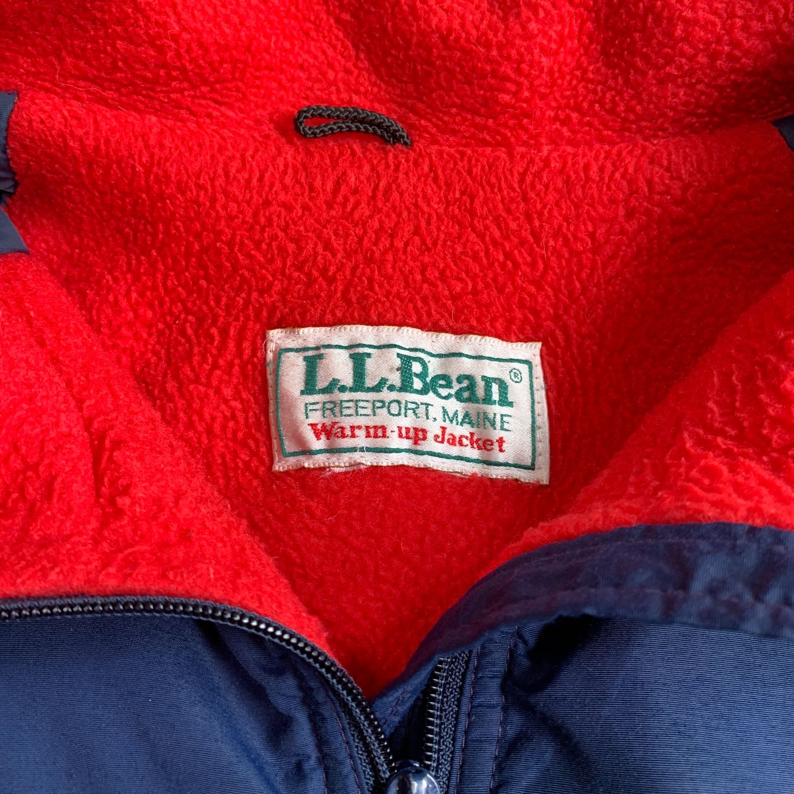 80s L.L.Bean warm up jacket エルエルビーン ウォームアップ