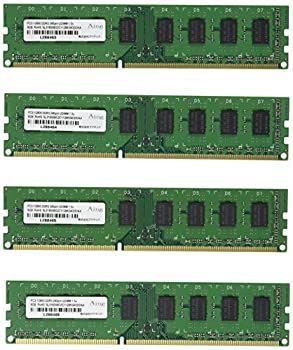 非常に良い)アドテック DDR3-1600/PC3-12800 Unbuffered DIMM