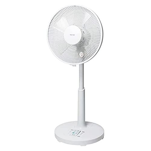 TEKNOS 扇風機 リビング フルリモコン扇 風量切替6段階 おやすみモード ON|OFFタイマー DCモーター30c