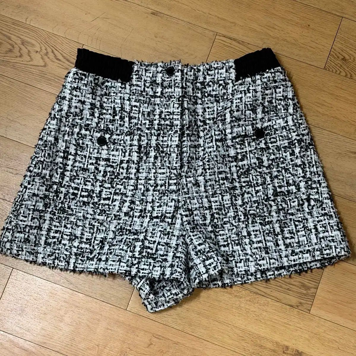 SANDRO サンドロ ツイード ハーフパンツ ショーツ