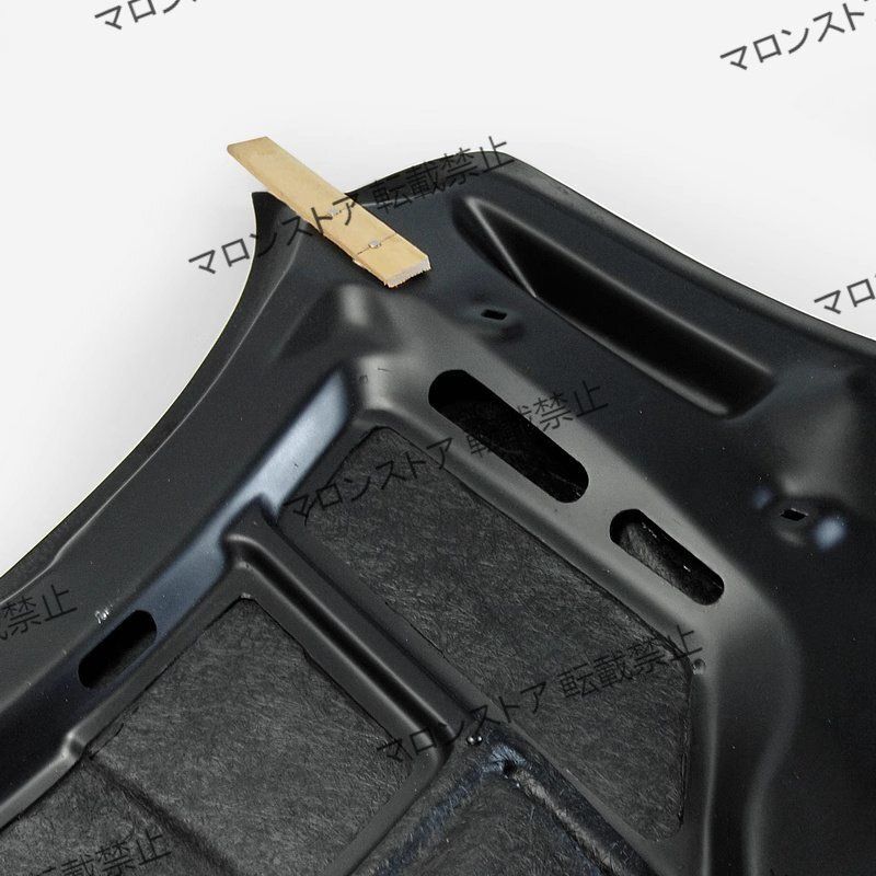 車用カーボンボンネット ブラック