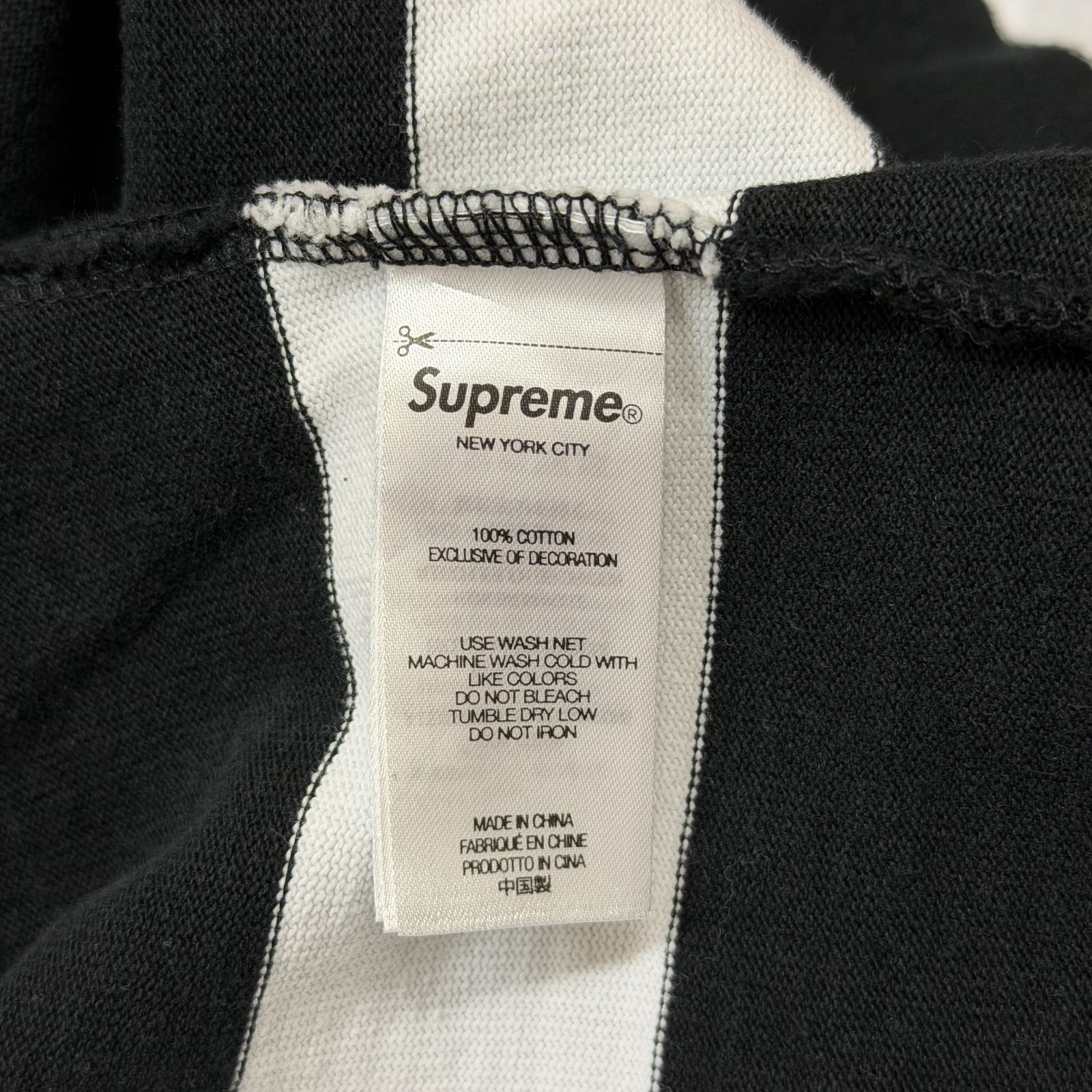 国内正規 Supreme 25AW Stripe Rugby ストライプ ラグビーシャツ