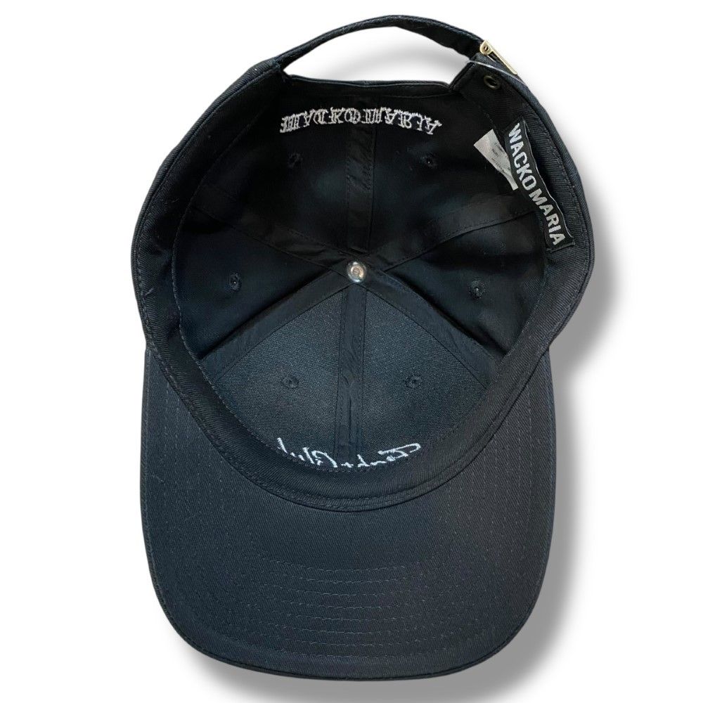 WACKO MARIA 6 PANEL CAP TYPE-1 ブラック 25SS-WMA-CP05 - メルカリ