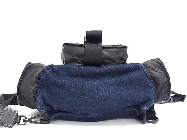 DIESEL　ディーゼル　かごバッグ　デニム　巾着　2way □新品□未使用□ DIESEL ディーゼル デニム 巾着型 2WAY