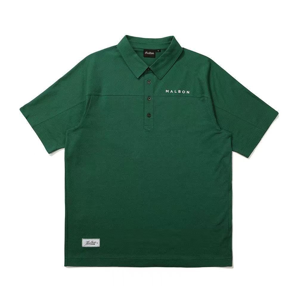 malbon golf マルボンゴルフ ポロシャツ ゴルフウェア 半袖