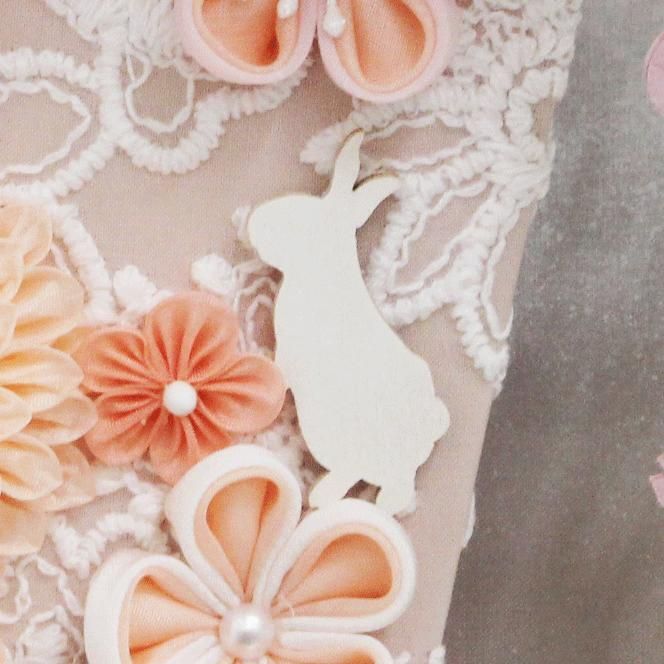 7号つまみ細工羽子板