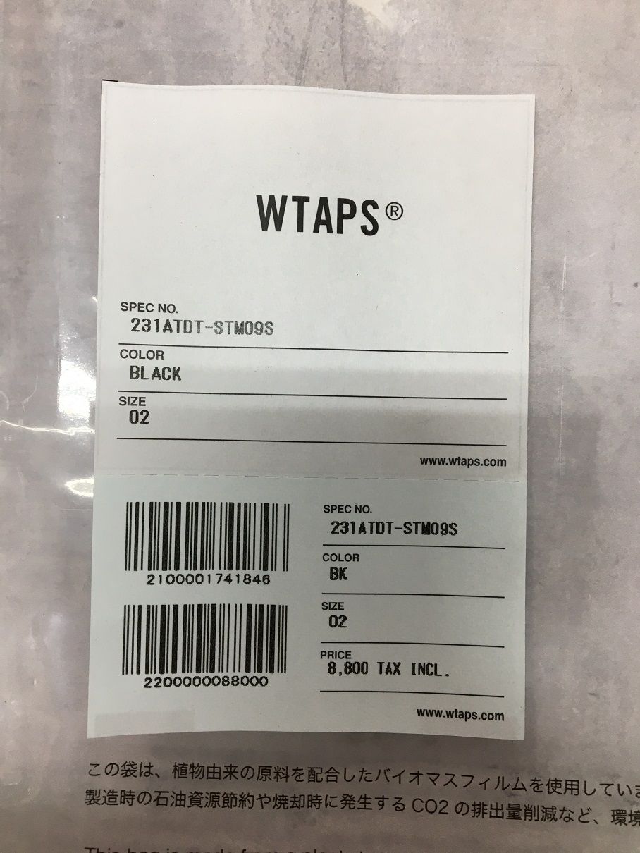 WTAPS 23SS LLW SS COTTON ダブルタップス Tシャツ 231ATDT-STM09S 