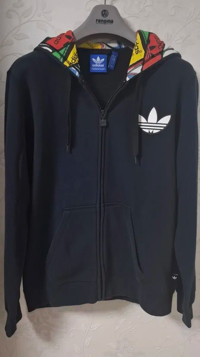 adidas(アディダス) オリジナル ファイヤーバード フード付き ジップアップパーカー ユニセックス M