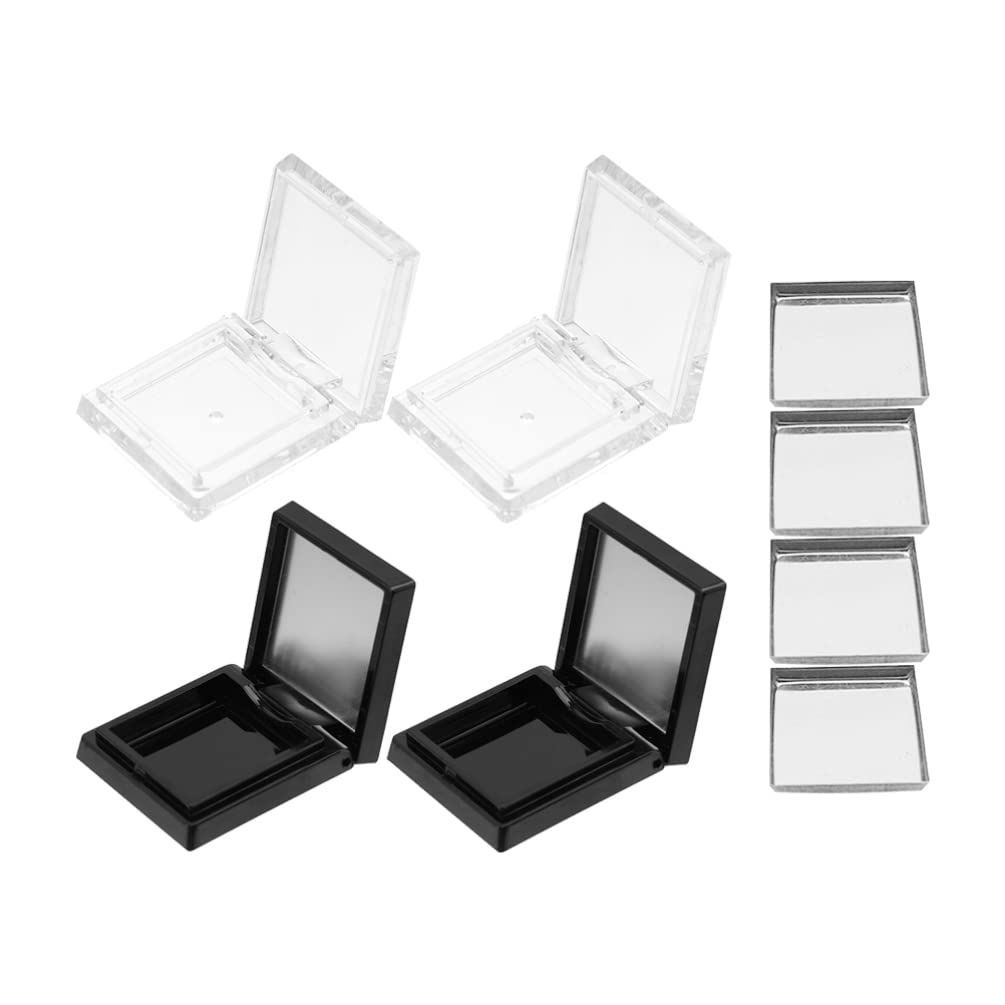 【特価商品】BESTOYARD メイクアップパレット 磁気パレット アイシャドー パレット メイクアップ DIY 化粧品 空パレット 手作り コスメ 収納ケース 空の化粧パレット 便携 収納 4個セット