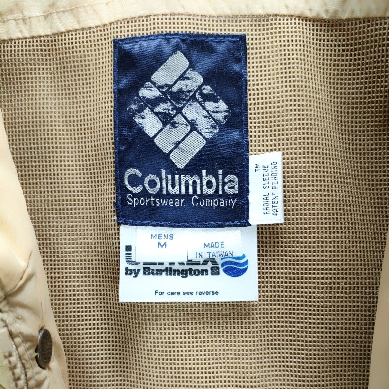 ジョンブル　ハンティングジャケット　Mサイズ　ベージュ×キャメル 未使用品 Columbia 80年代 ハンティングジャケット ベージュM - メルカリ