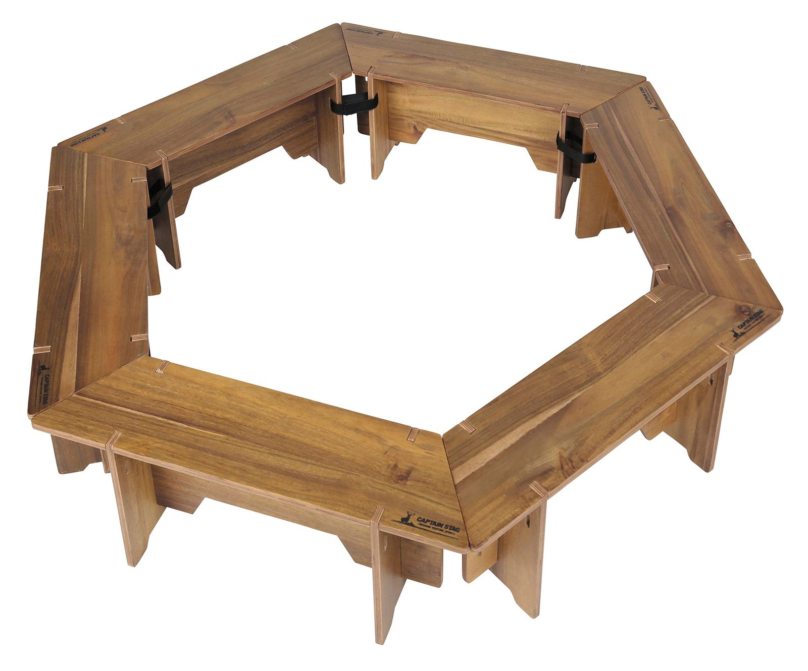 UNIFLAME 焚き火テーブル2台 アンダーラック＆収納ケース付き