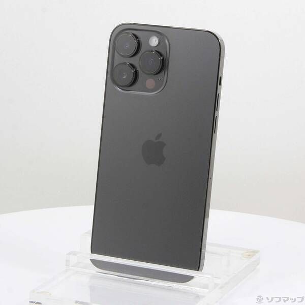 中古品〕 iPhone14 Pro Max 1TB スペースブラック MQ9K3J／A SIMフリー