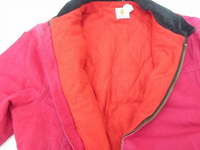 carhartt サンタフェジャケット　レッド　フェード　ダメージ　雰囲気 Carhartt / SANTAFE JACKET | TAPA TAPP