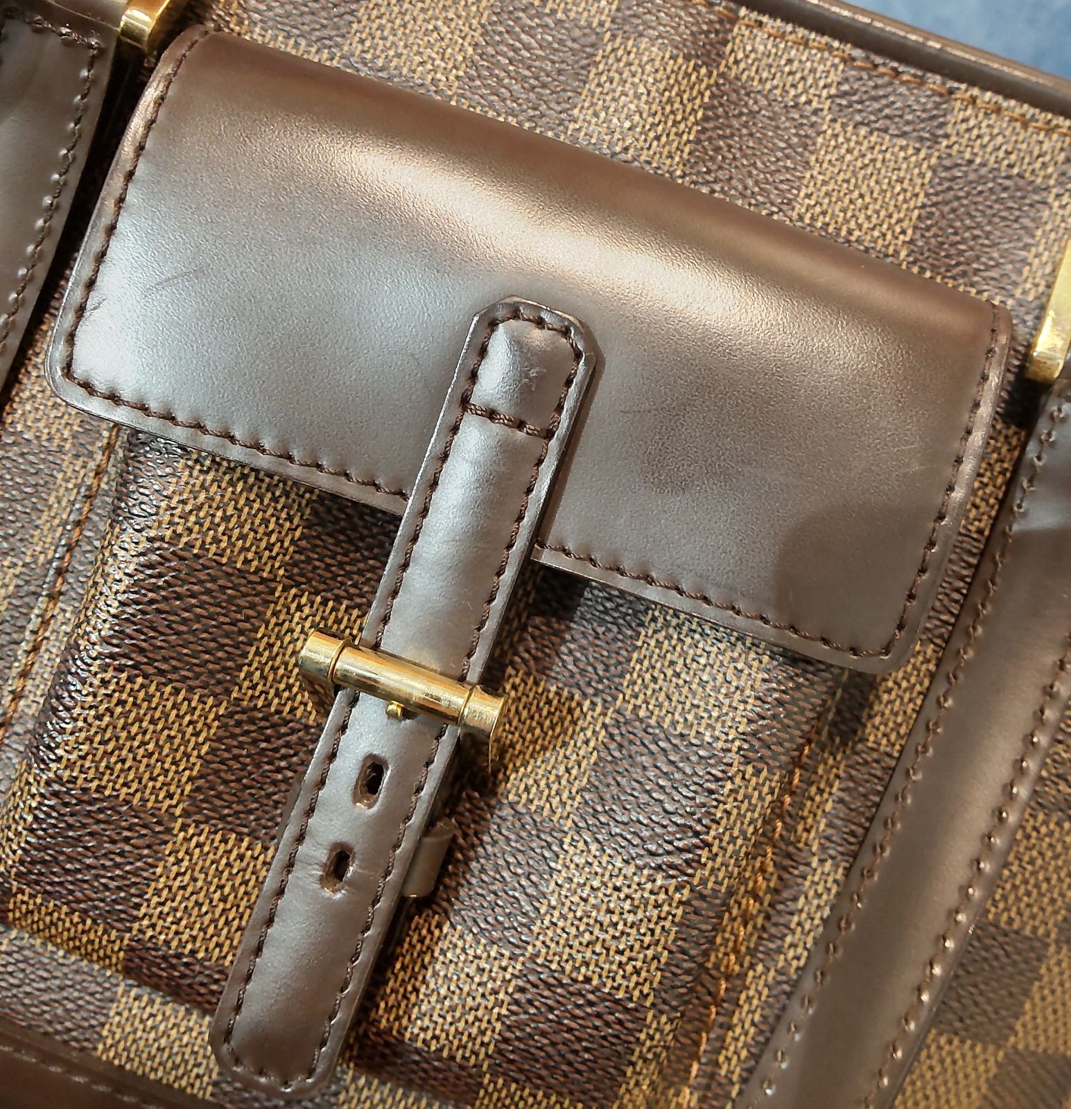 美品！ ルイヴィトン ダミエ マノスクPM トートバッグ - メルカリ