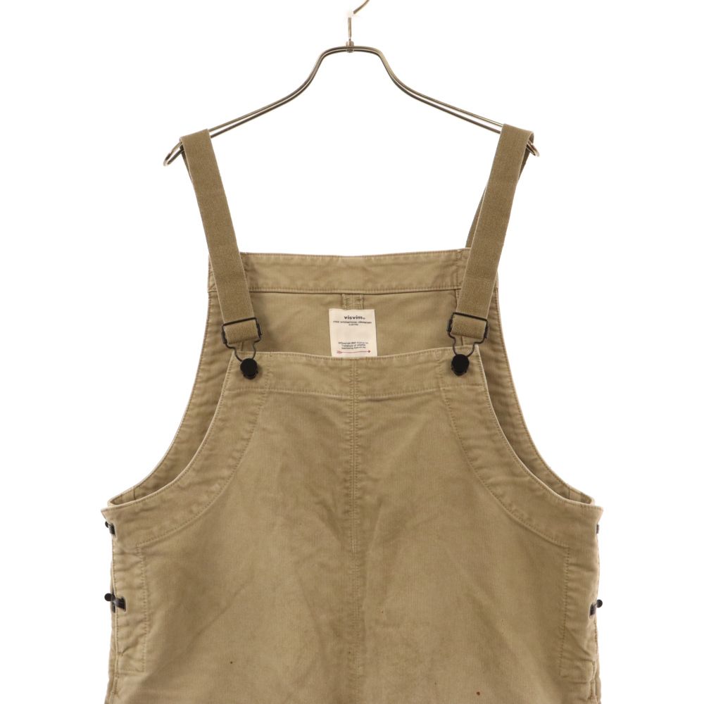 VISVIM (ヴィスヴィム) 22SS やか OVERALLS G.CORDS ユーズド加工 