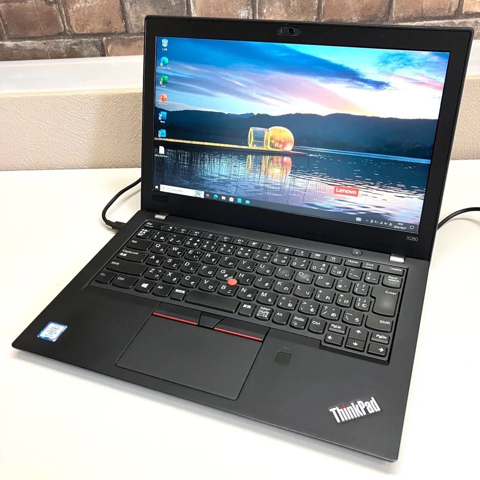 美品 Lenovo ThinkPadX280 20KES06400 i5 8GB SSD256GB 12.5インチFHD