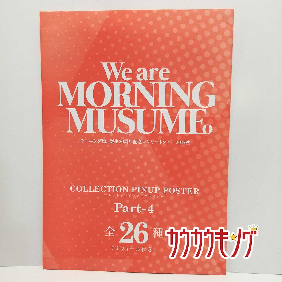 工藤遥/森戸知沙希・110】 コレクションピンナップポスター モーニング