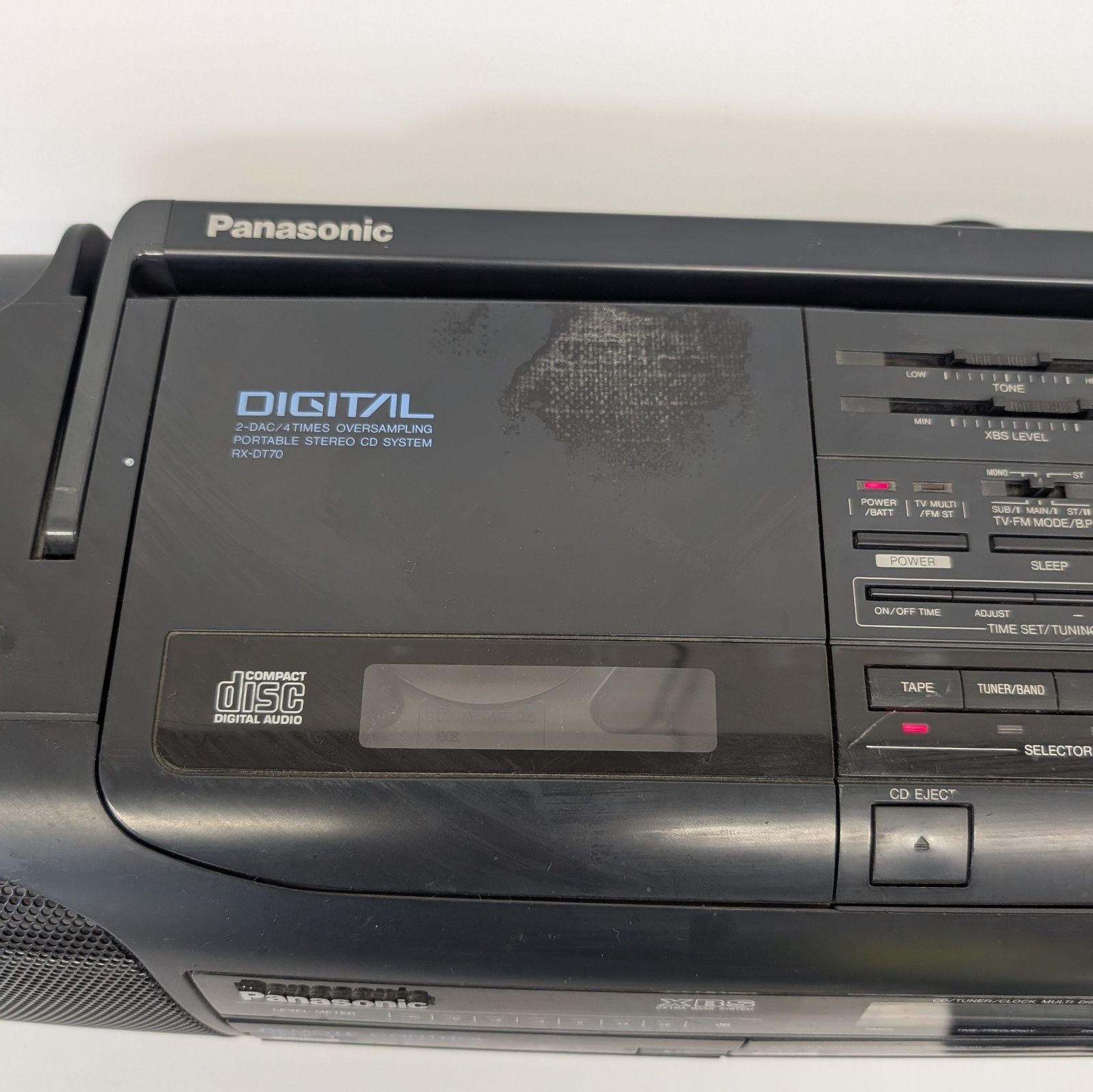Panasonic CDラジカセ rx-dt70 現状品 - メルカリ