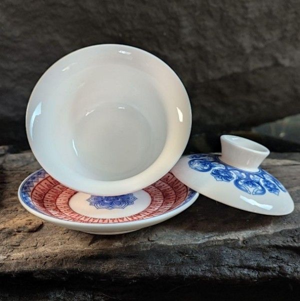 中国茶器 饕餮三才蓋碗 茶器 茶道具 煎茶器 新品未使用 中国茶器 饕餮三才蓋碗 茶器 茶道具 煎茶器 新品未使用 - メルカリ