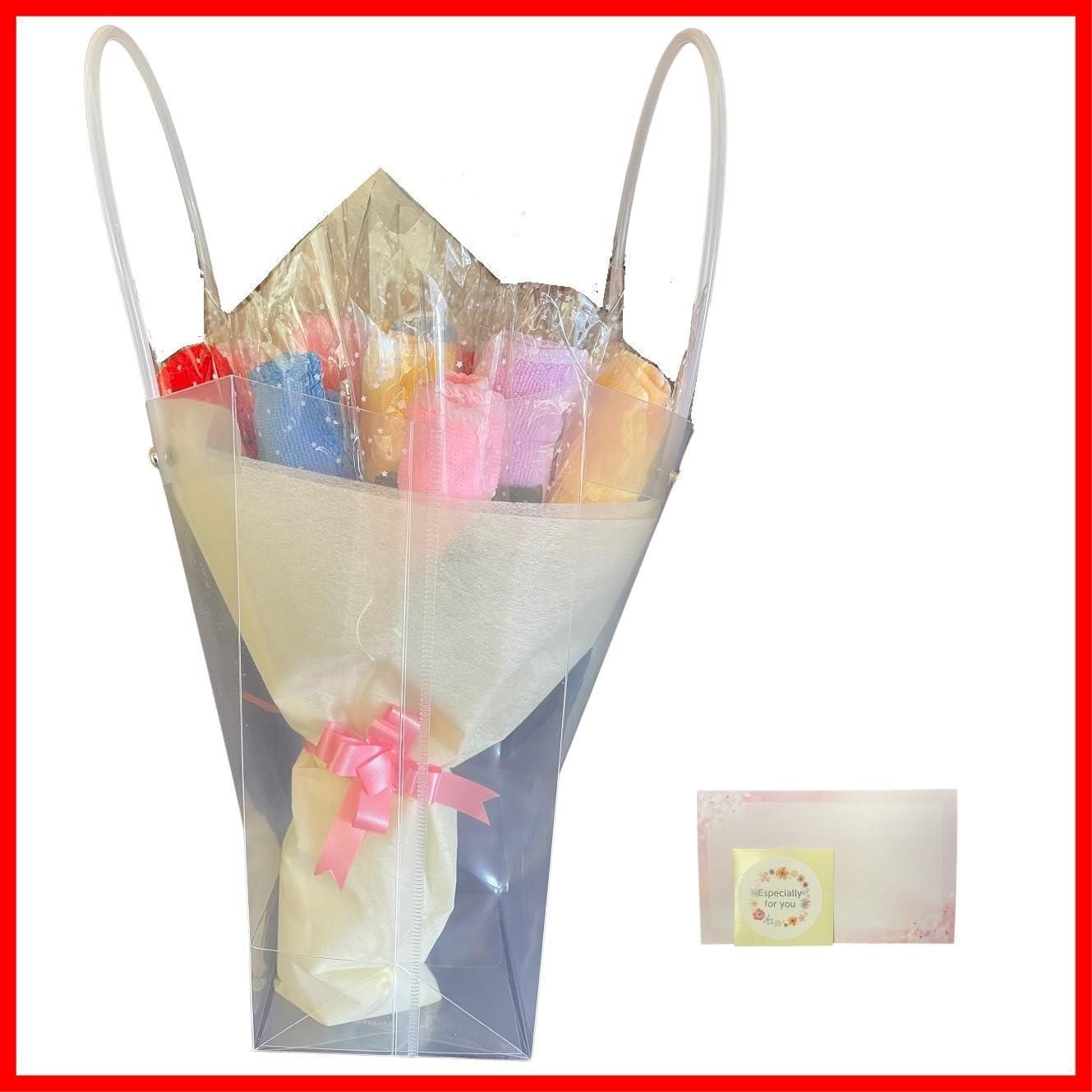 商品 ハンカチ ギフト タオル ブーケ 花束 結婚式 お祝い 誕生日 敬老