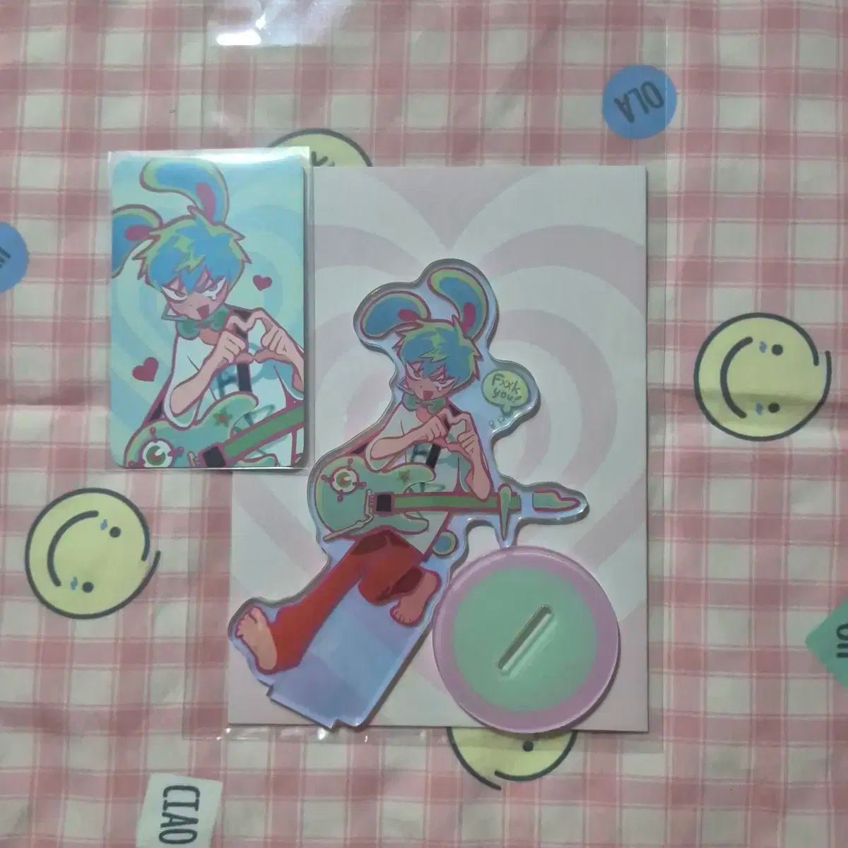 ALIEN STAGE ティル イヴァン アクリルスタンド うさぎ R6 韓国 韓国 グッズ『ALIEN STAGE エイリアンステージ うさぎ アクリル