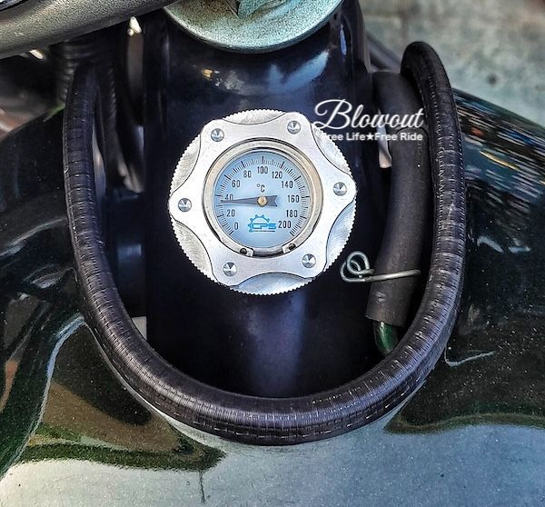 Blowout SR400/500 油温計 ディップスティック オイル ヤマハ