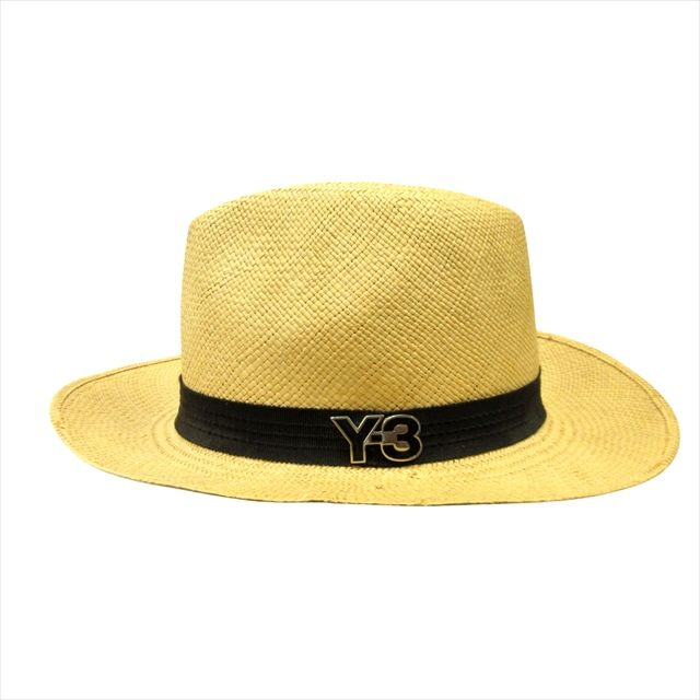 ワイスリー × ボルサリーノ Y-3 × Borsalino ストロー ハット 麦わら