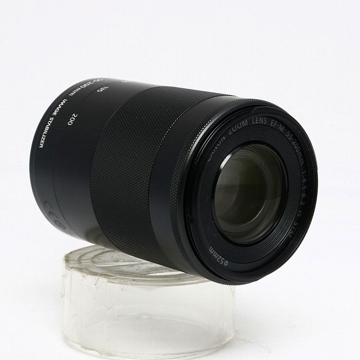 中古】(キヤノン) Canon EF-M55-200/F4.5-6.3 IS STM ブラツク